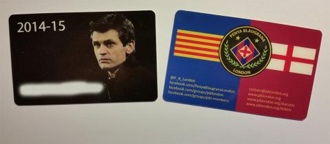 New PBL Membership Cards for 2014-15 season