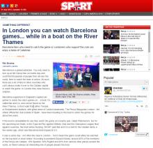 Penya Blaugrana London in Sport